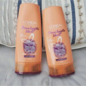 Loreal Paris Dream Lengths Sleek Conditioner X2